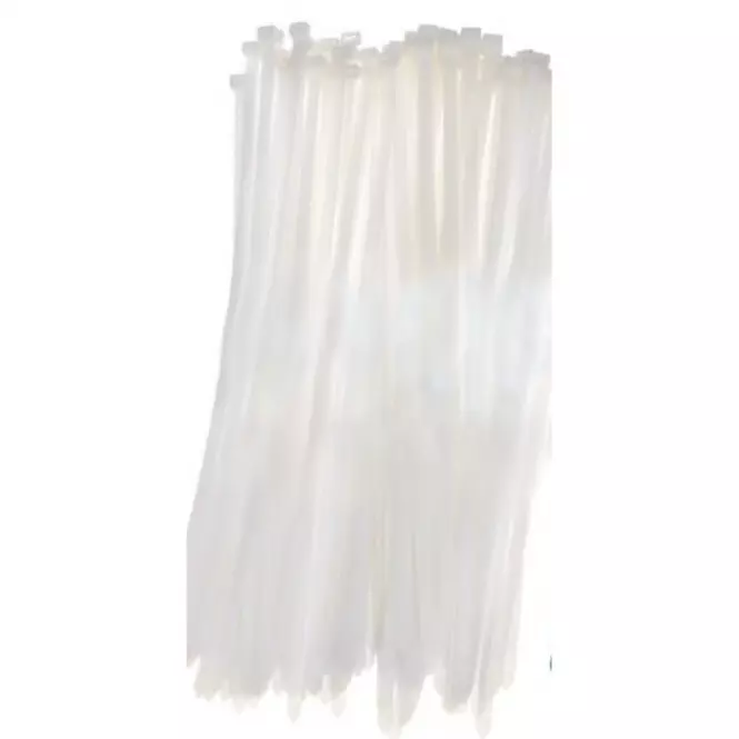 Kábelkötegelő 360X4,8 fehér / 25db