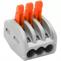 Csavar nélküli bilincs bilincs karral 3 x 4,0 mm (222-413)