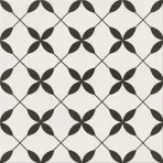 Csempe Patchwork Clover Black Pattern 29,8/29,8