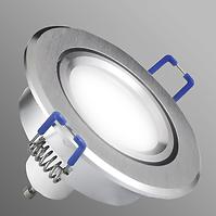 Mennyezeti beépíthető lámpa LED ezüst kerek