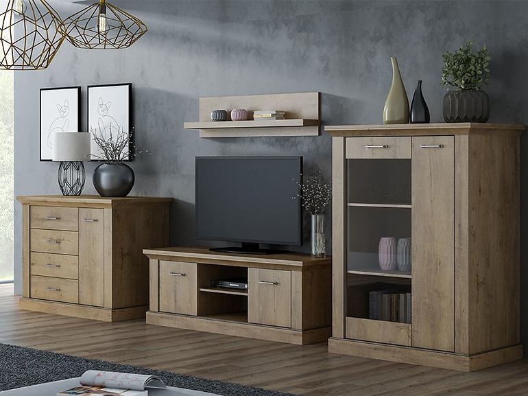 Vitrin Antica A-10 kraft arany