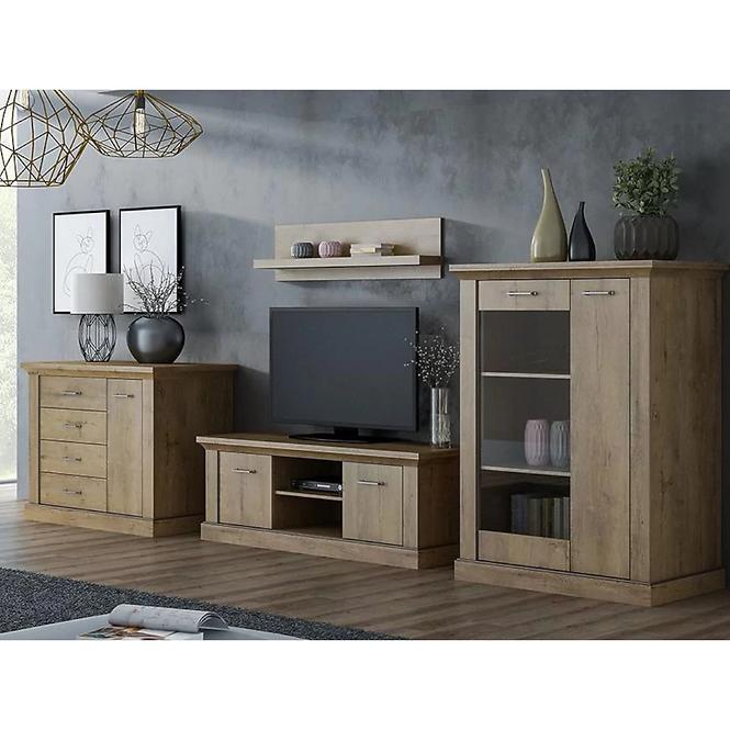 Vitrin Antica A-11 kraft arany