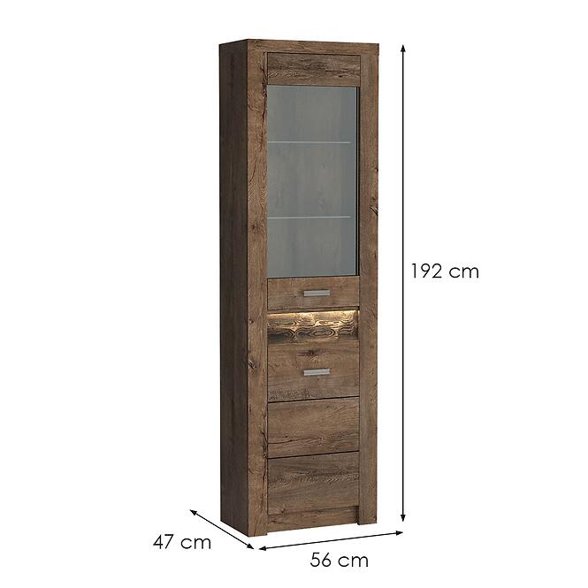 Vitrin Indianapolis I23 sötét hamu