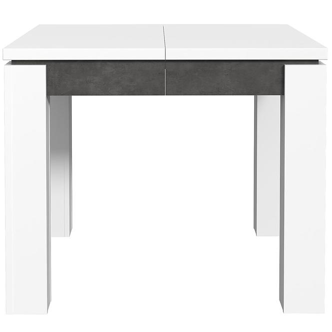 Kinyitható asztalok  Brugia/Lenox 90/180x90,4cm EST45-C639 szürke/fehér fény,2