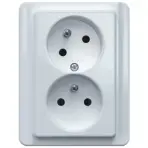 Dupla aljzat TESLA Z/U Cze. white 26021
