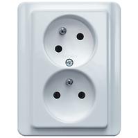 Dupla aljzat TESLA Z/U Cze. white 26021