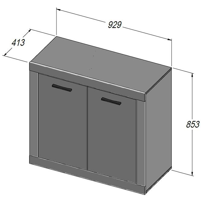 Komód Trass TRAK221