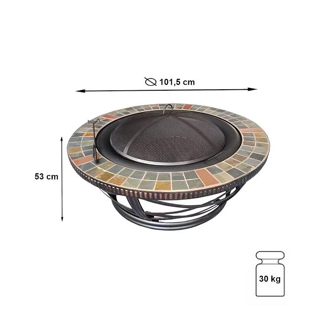 Tűzrakóhely McKINLEY FTB-51074B