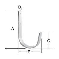 Kampó uni 110X55X60X20 ZN