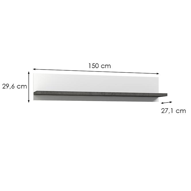 Falipolc Brugia LCJB01 szürke/fehér fény,2