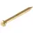 Lapos fejű huzalszeg sárgaréz 1,2x20mm
