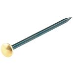 Huzalszeg acélkék sárgaréz fejjel 2,0x20mm