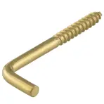 Csavarozható horog  sárgaréz50x3,8mm