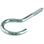 Csavarozható horog horganyzott. 100x6,8mm