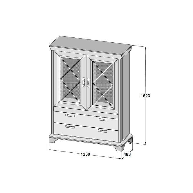 Vitrin Kashmir KSMV64-D43