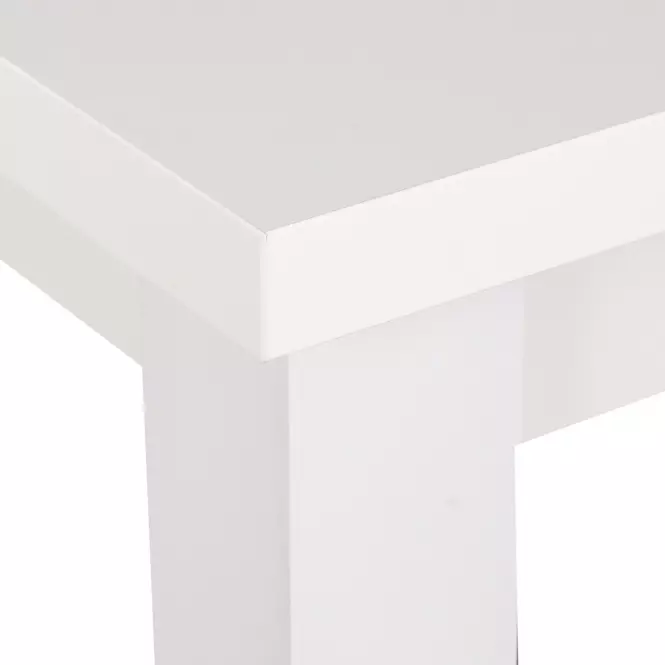 Étkezőasztal ST28 140x80L + 40 fehér