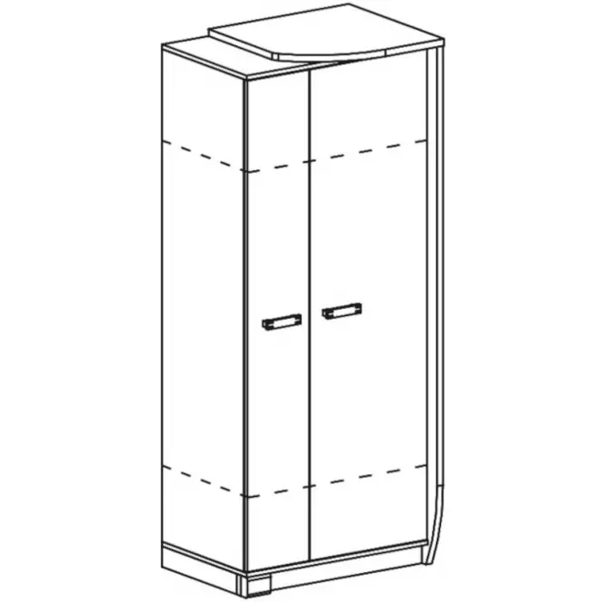 Szekrény  Romero R1P d.can/arusha 80/58/192,2