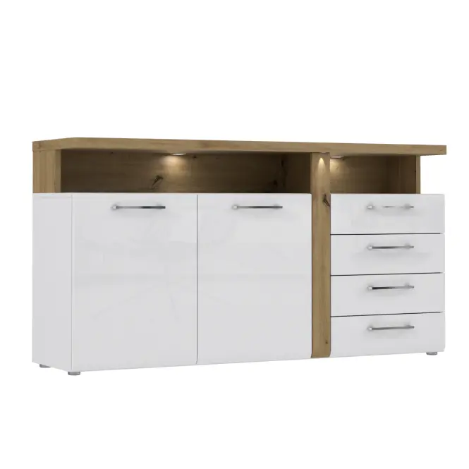 Komód Tuluza TUZK231B fehér/artisan,3