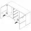 Komód Durango 149,5x80,8 DRGK231,3