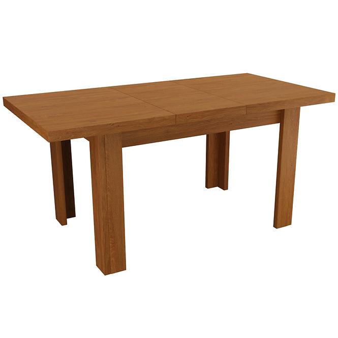 Kinyitható asztalok kis 120/160x80cmx80 kőris világos