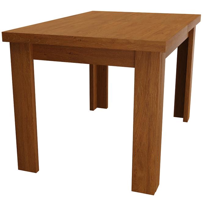 Kinyitható asztalok kis 120/160x80cmx80 kőris világos