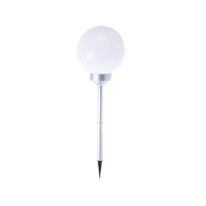 Napelemes lámpa 4LED BY-131580 golyó fehér 20,2