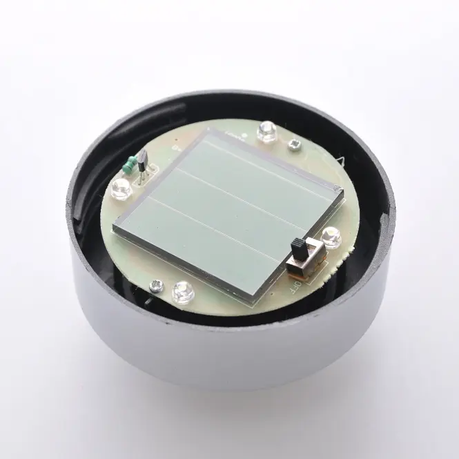 Napelemes lámpa 4LED BY-131580 golyó fehér 20,5