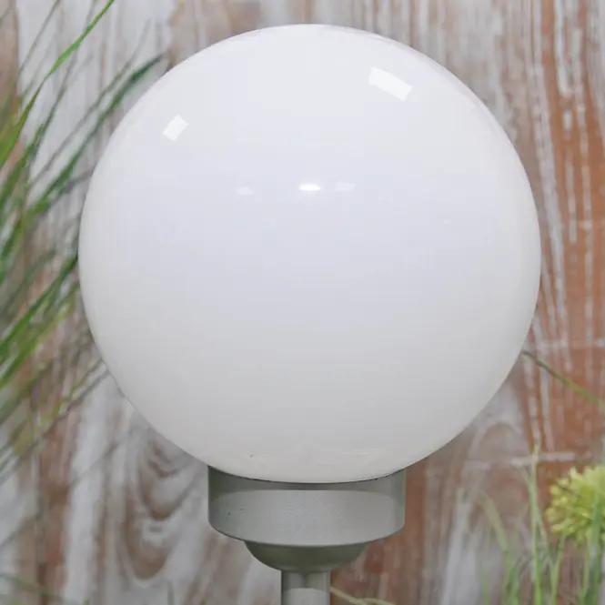 Napelemes lámpa 4LED BY-131580 golyó fehér 20,6