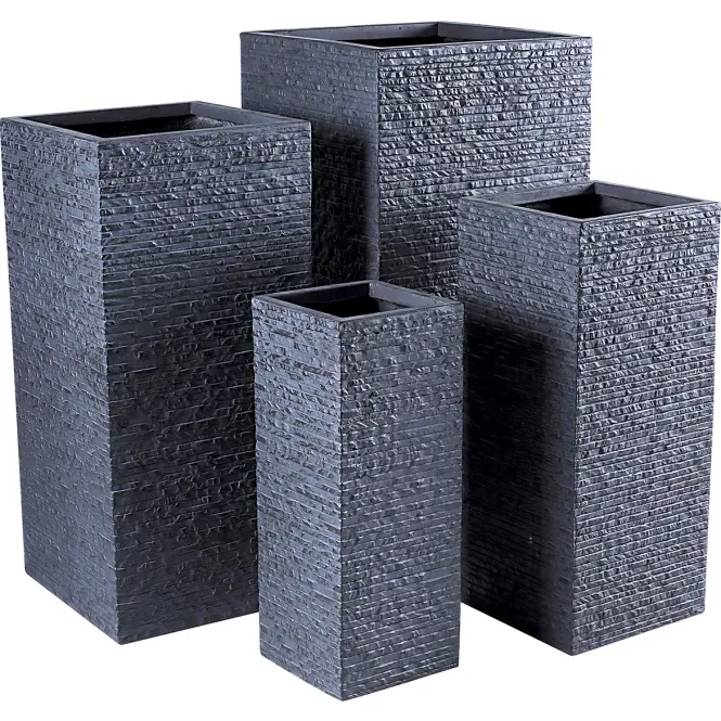 Virágcserép LT23910-4S 40X40X80,2