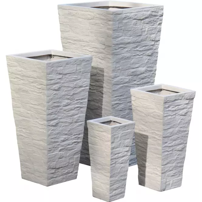 Virágcserép LT24071-4S 32x32x65 cm