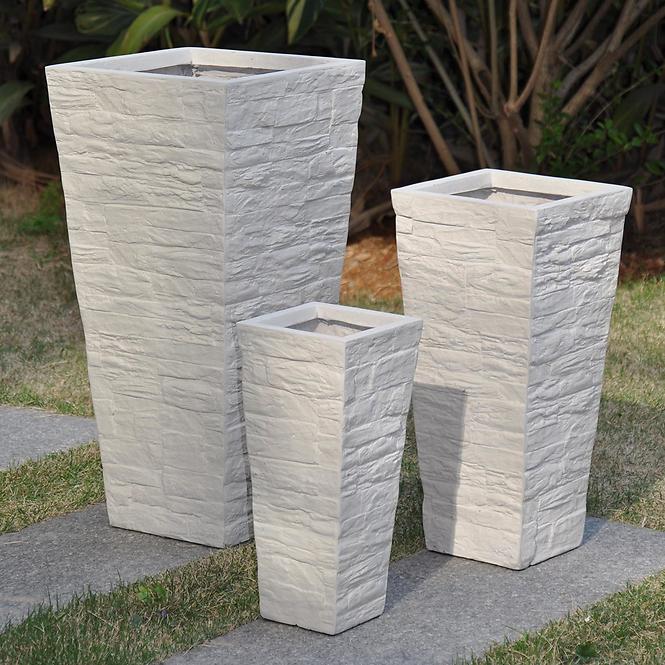 Virágcserép LT24071-4S 32x32x65 cm