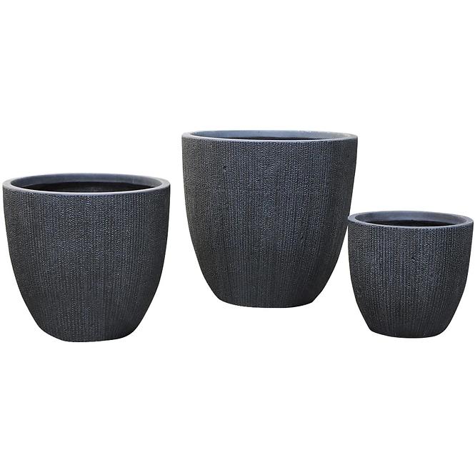 Virágcserép LT14174-4S 43.5x43.5x41.5 cm