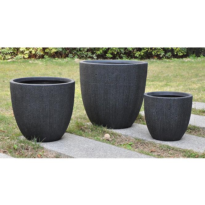 Virágcserép LT14174-4S 43.5x43.5x41.5 cm,3