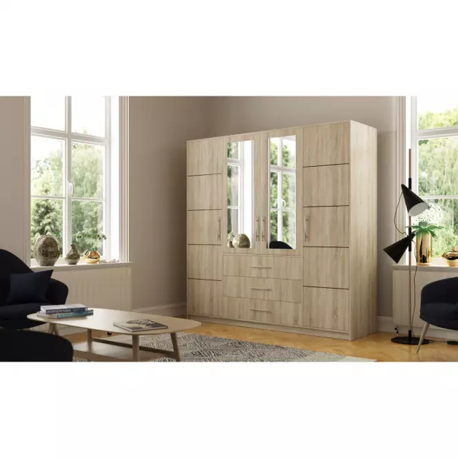 Szekrény Bali D4 sonoma tölgy,4