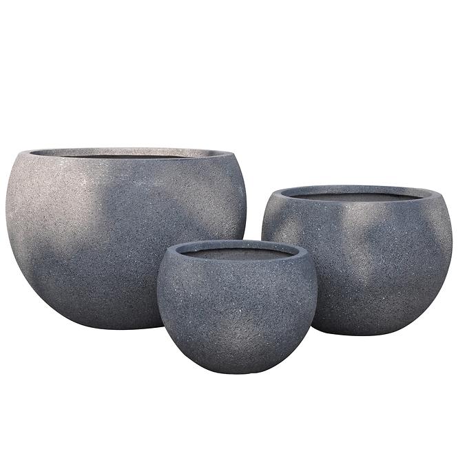 Virágcserép LT13779-3S 31x31x23 cm