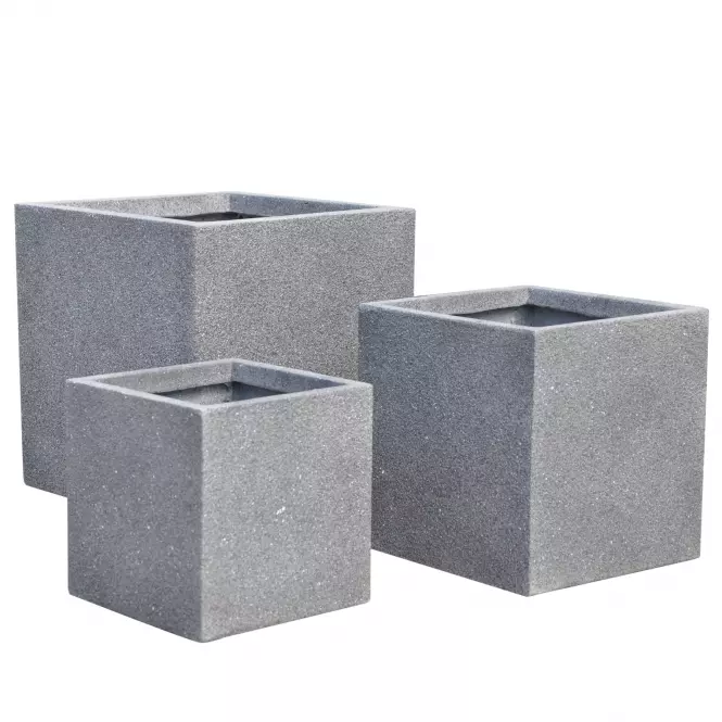 Virágcserép LT23810-4S 24.5x24.5x25.5 cm,2