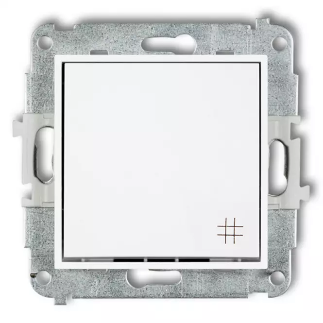 Keresztkapcsoló  fehér MWP-6 mini