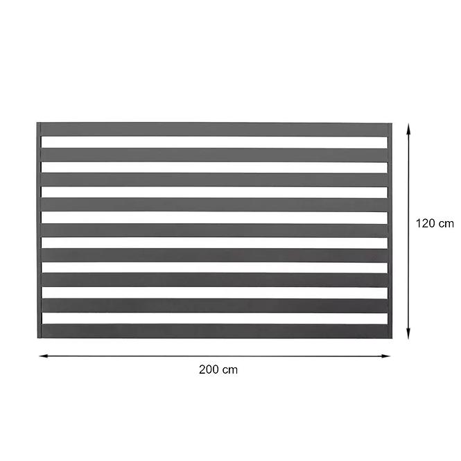 Kerítéspanel MARTA 2 m WGPRZ-T000155