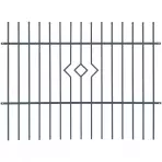 Kerítéspanel  PORTO 2 2m/1,45m ZN+RAL7016