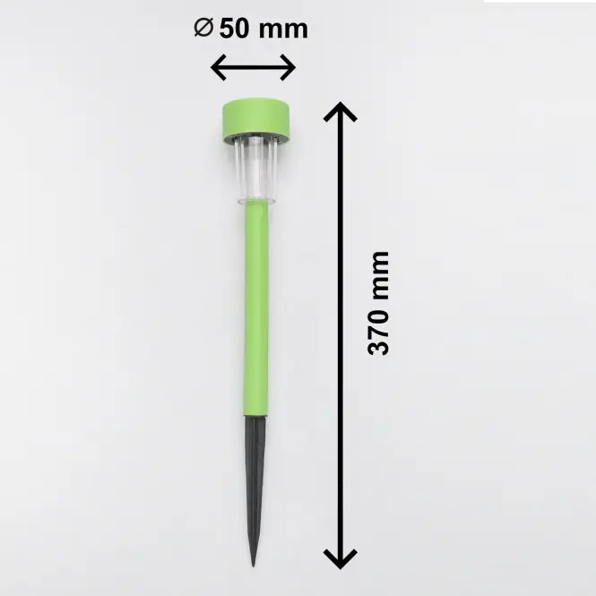 Napelemes lámpa 4.5*4.5*29.5CM13070 színkeverék,2