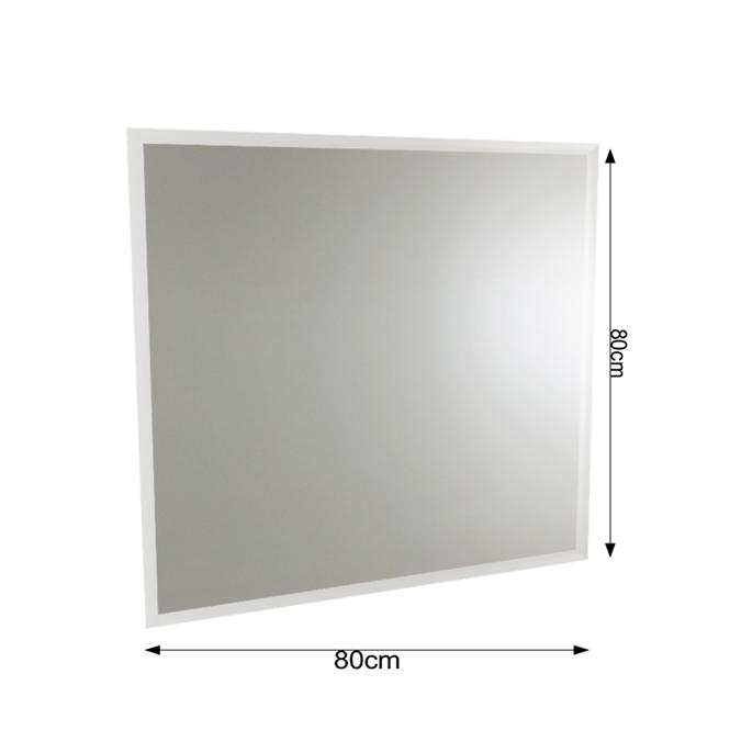 Tükör 80x80 ferdevágással