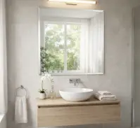 Tükör 80x80 ferdevágással