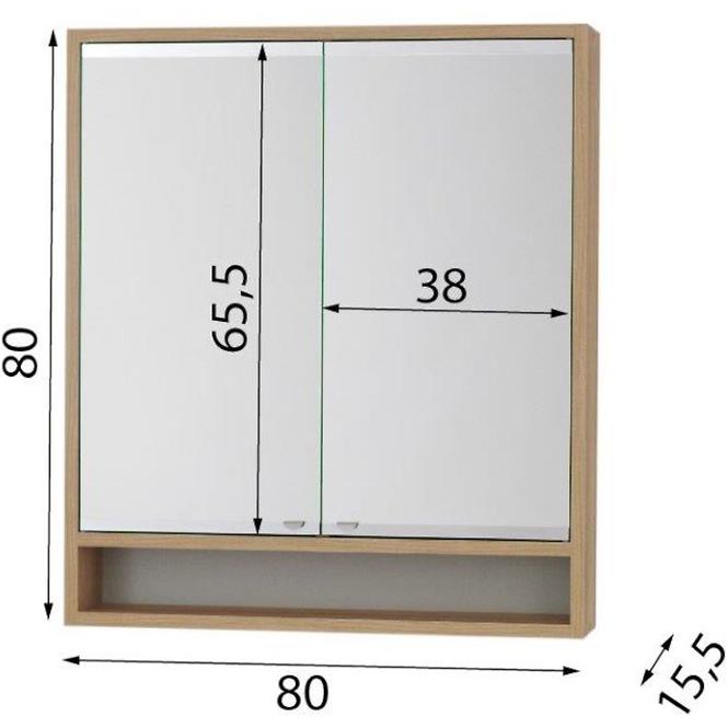 Szekrény Viki 80 Blackwood,2