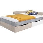 Ágy Sigma beton/fehér/tölgy 124 SI16 Ágy Sigma beton/fehér/tölgy 124 SI16