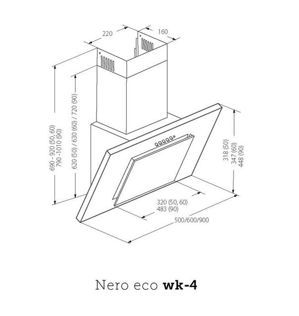 Páraelszívó Nero WK-4 fekete 50