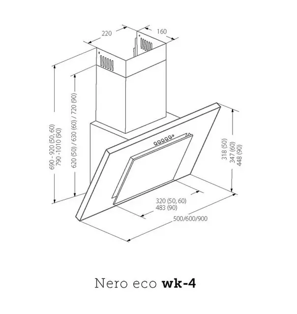 Páraelszívó Nero WK-4 fekete 50,6