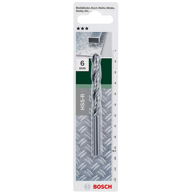 Fémfúró HSS-R 6X57X93 MM,2