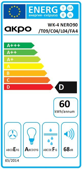 Páraelszívó Nero WK-4  60 fekete