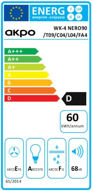 Páraelszívó Nero WK-4  60 fekete,7