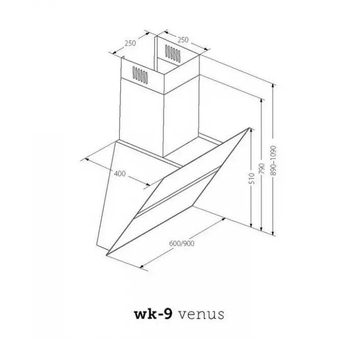 Páraelszívó Venus WK-9 60 fehér,4